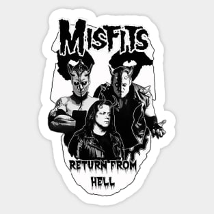 Misfits - Return from hell Sticker